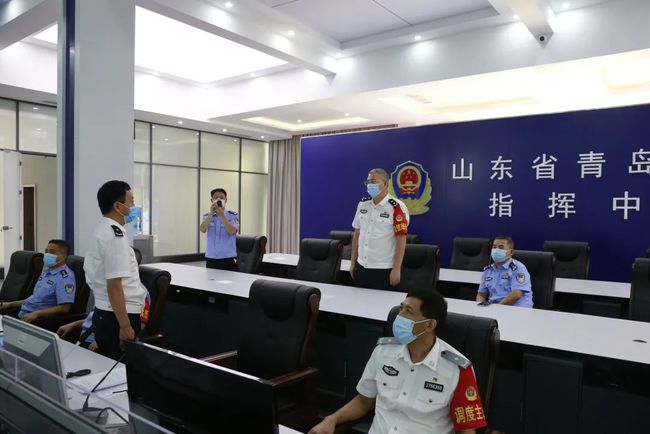 山东青岛监狱举行“三警”联合应急演练(组图)